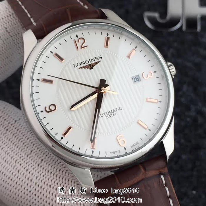 LONGINES浪琴 全自動機械 時尚男士腕表 WSS1746